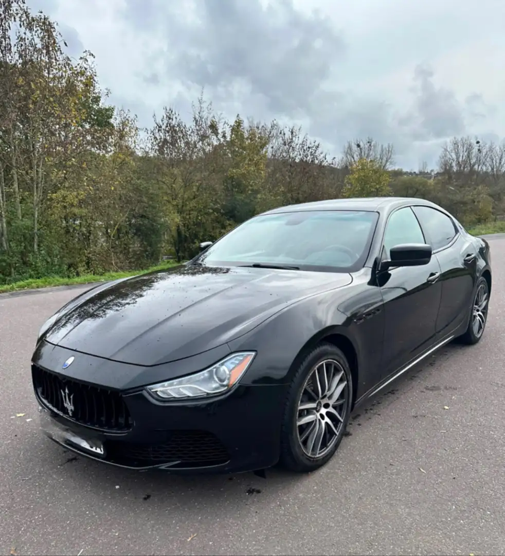 Maserati Quattroporte Maserati Ghibli Fekete - 1