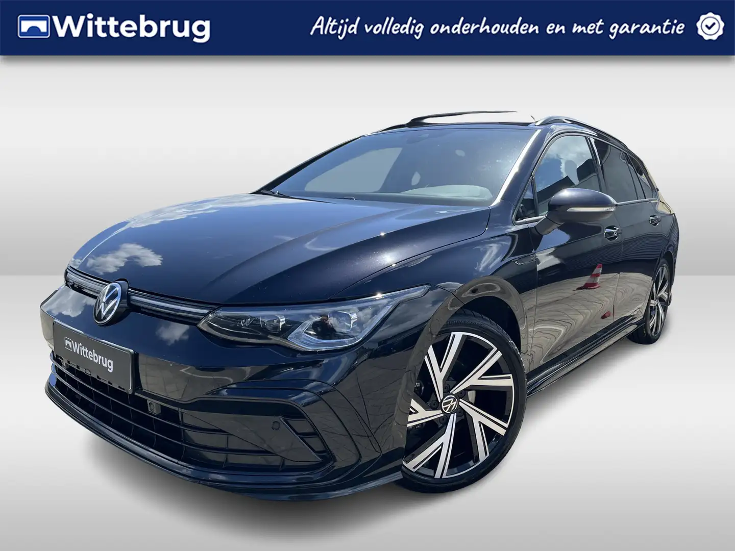 Volkswagen Golf Variant 1.5 TSI 150pk R-Line Black Style DSG Automaat Pano Noir - 1