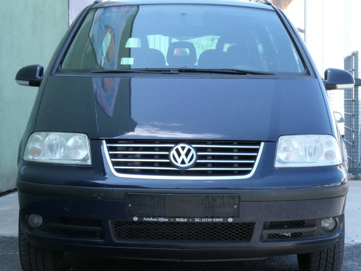 Volkswagen Sharan 1.9 TDI Highline+Klima+7 Sitze+ Blau - 1