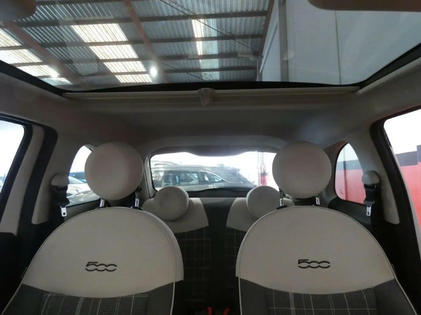Fiat 500 1.2 Lounge Gris - 2
