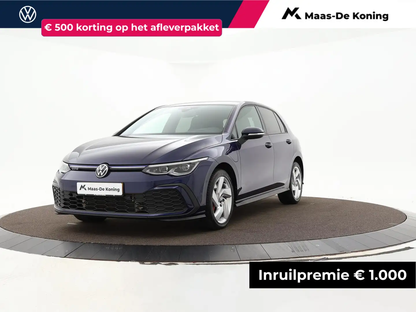 Volkswagen Golf GTE 1.4 245pk DSG eHybrid · Apple/Android Car Play · H Синій - 1