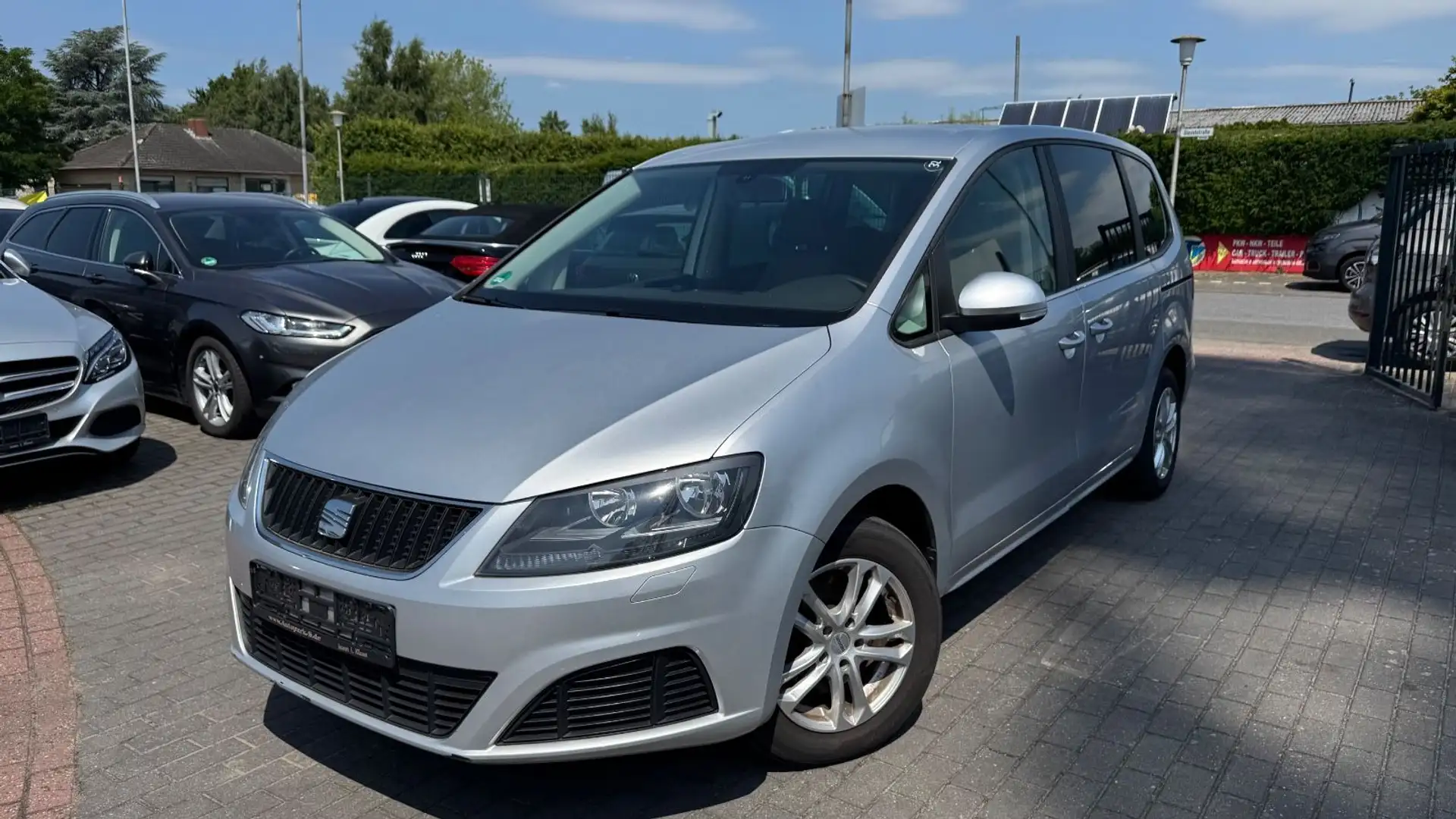 SEAT Alhambra Reference 3.0 TDI | 7-SITZE | NAVI Silber - 2