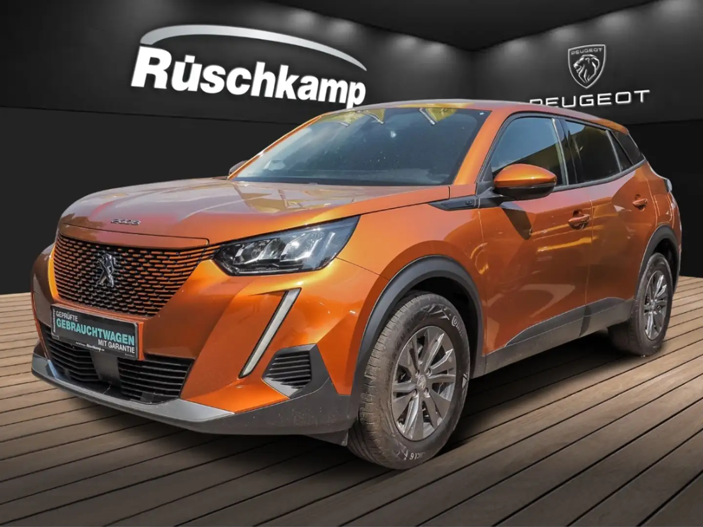 Peugeot 2008 Active Pack  Voll-LED SHZ PDC Klima RückKam Orange - 1