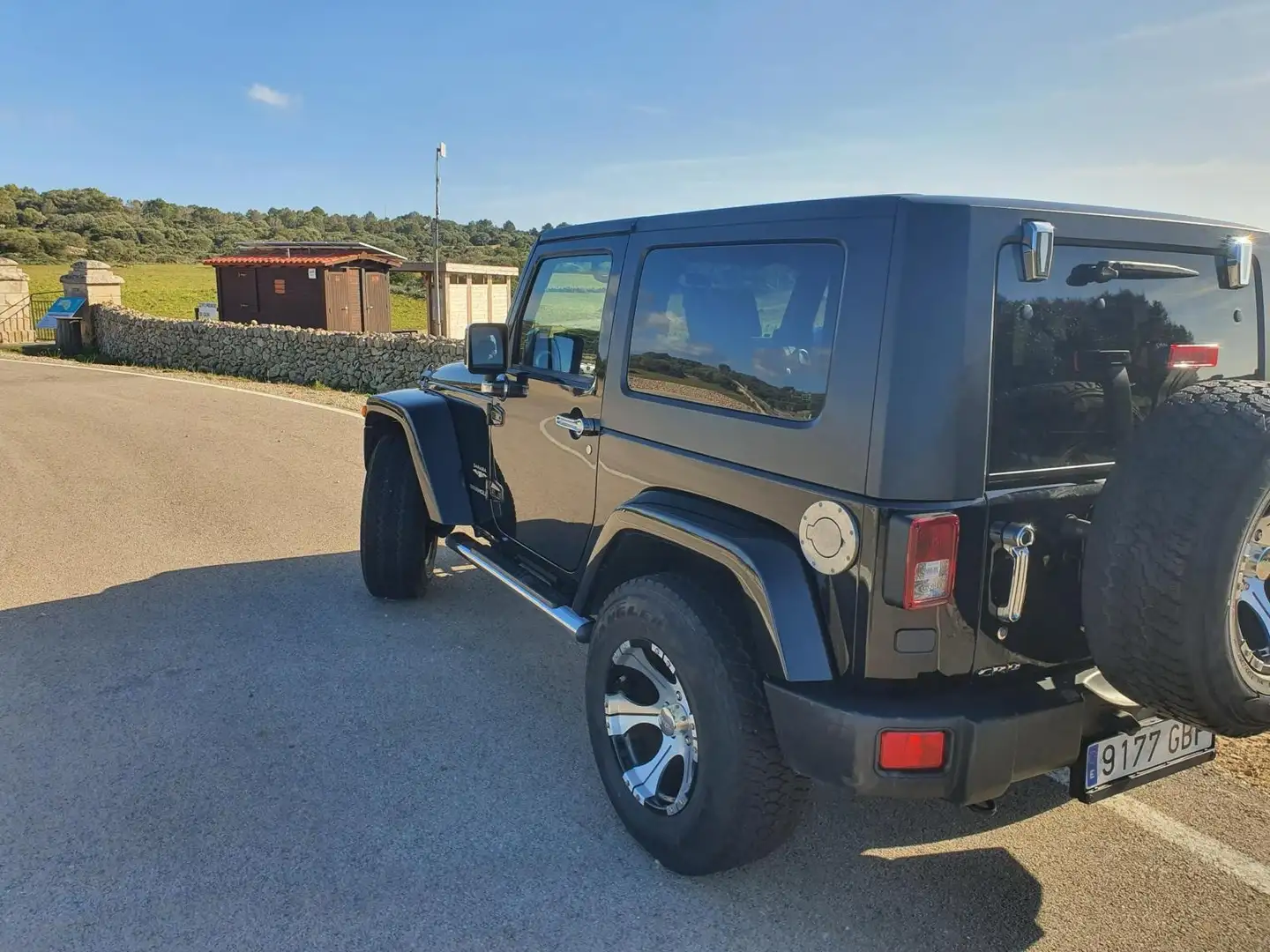 Jeep Wrangler Wrangler 2.8CRD Sahara Negro - 2