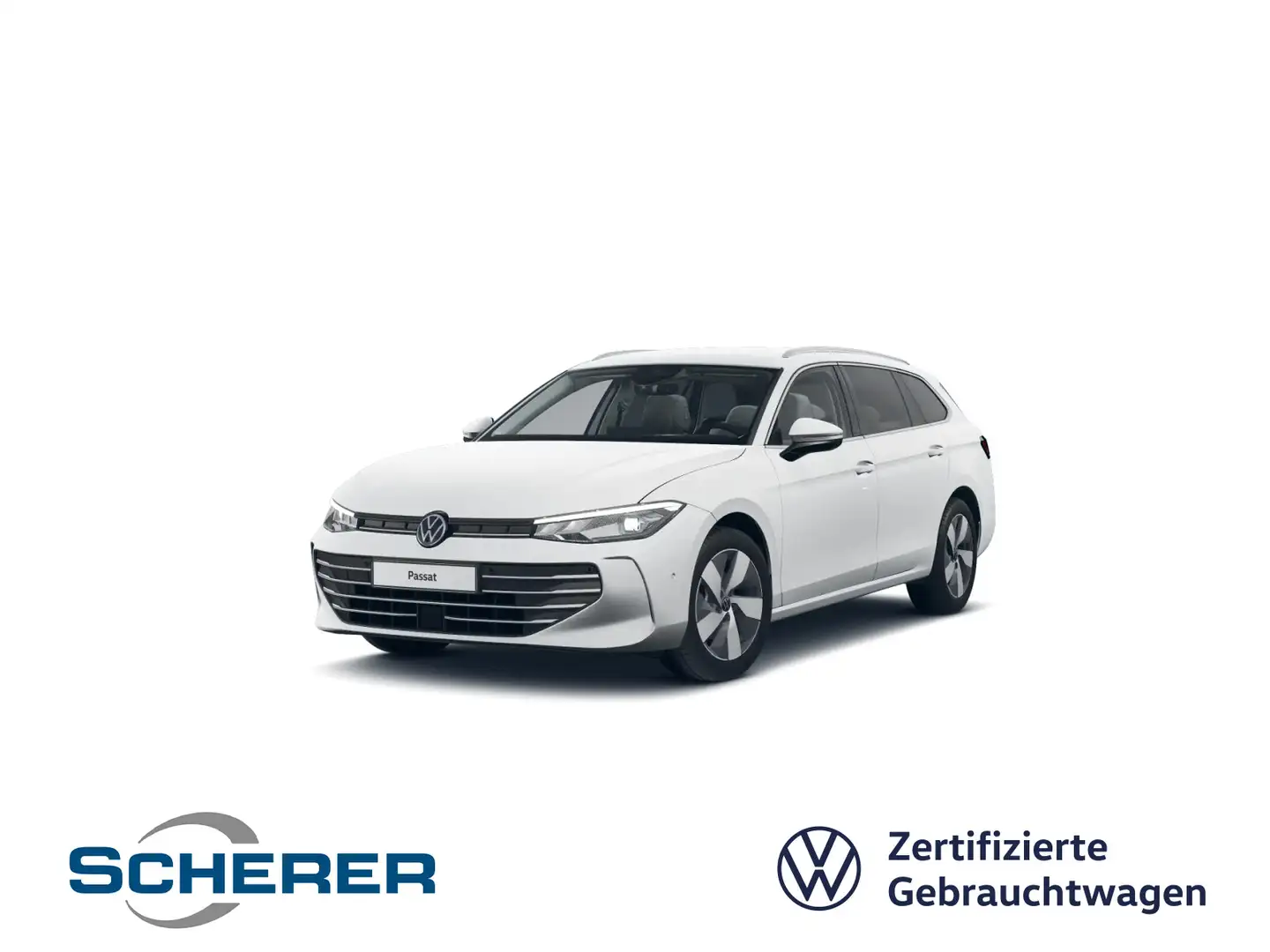 Volkswagen Passat Business 1,5 eTSI NAVI LED ACC LM AHK Weiß - 1