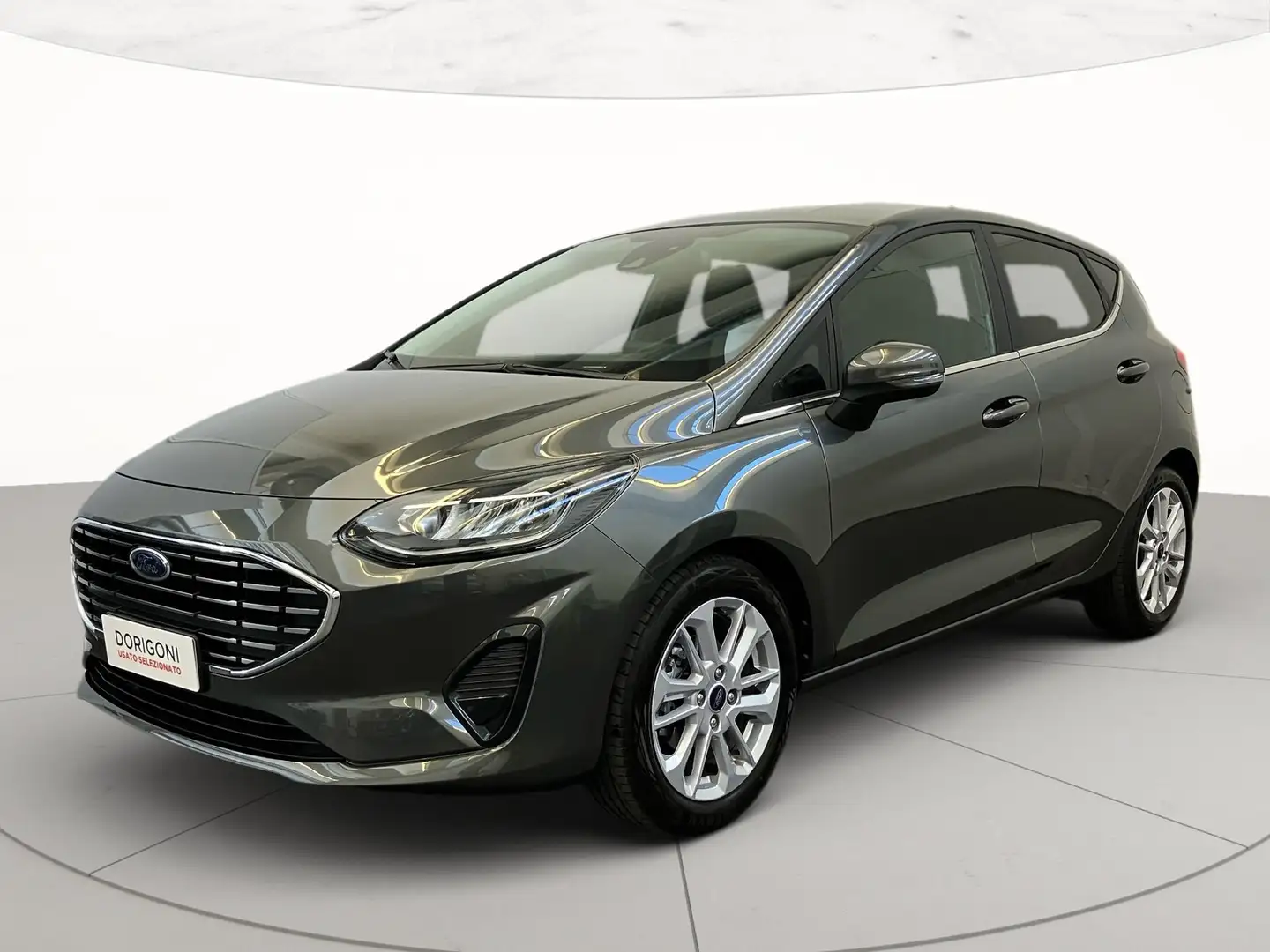 Ford Fiesta 5p 1.0 ecoboost h titanium 125cv Grau - 1