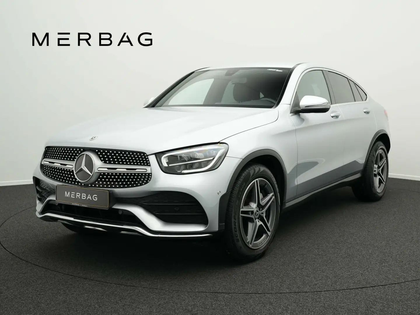 Mercedes-Benz GLC 220 GLC 220 d 4M Cpe AMG-Line Kamera+LED+Totw+19" Navi Argent - 1