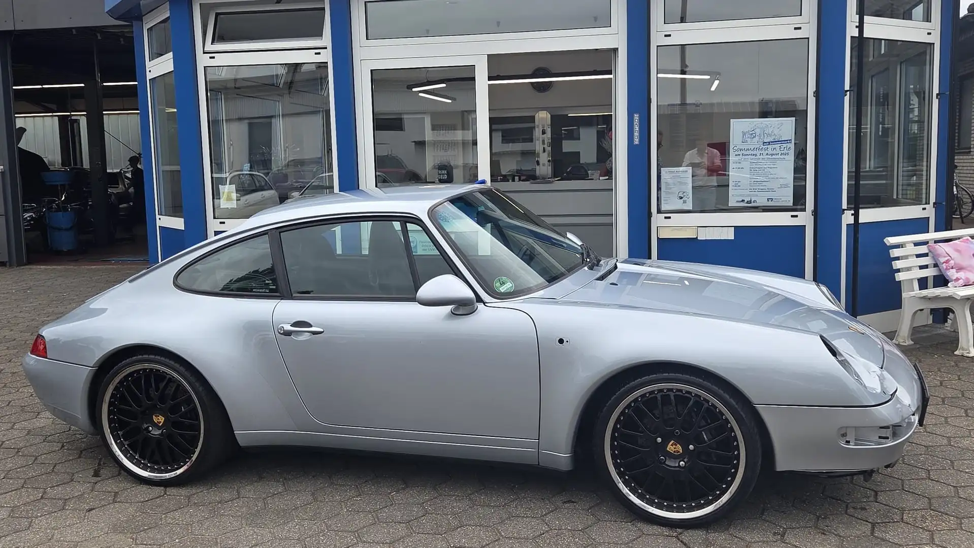 Porsche 993 911 Carrera Plateado - 1