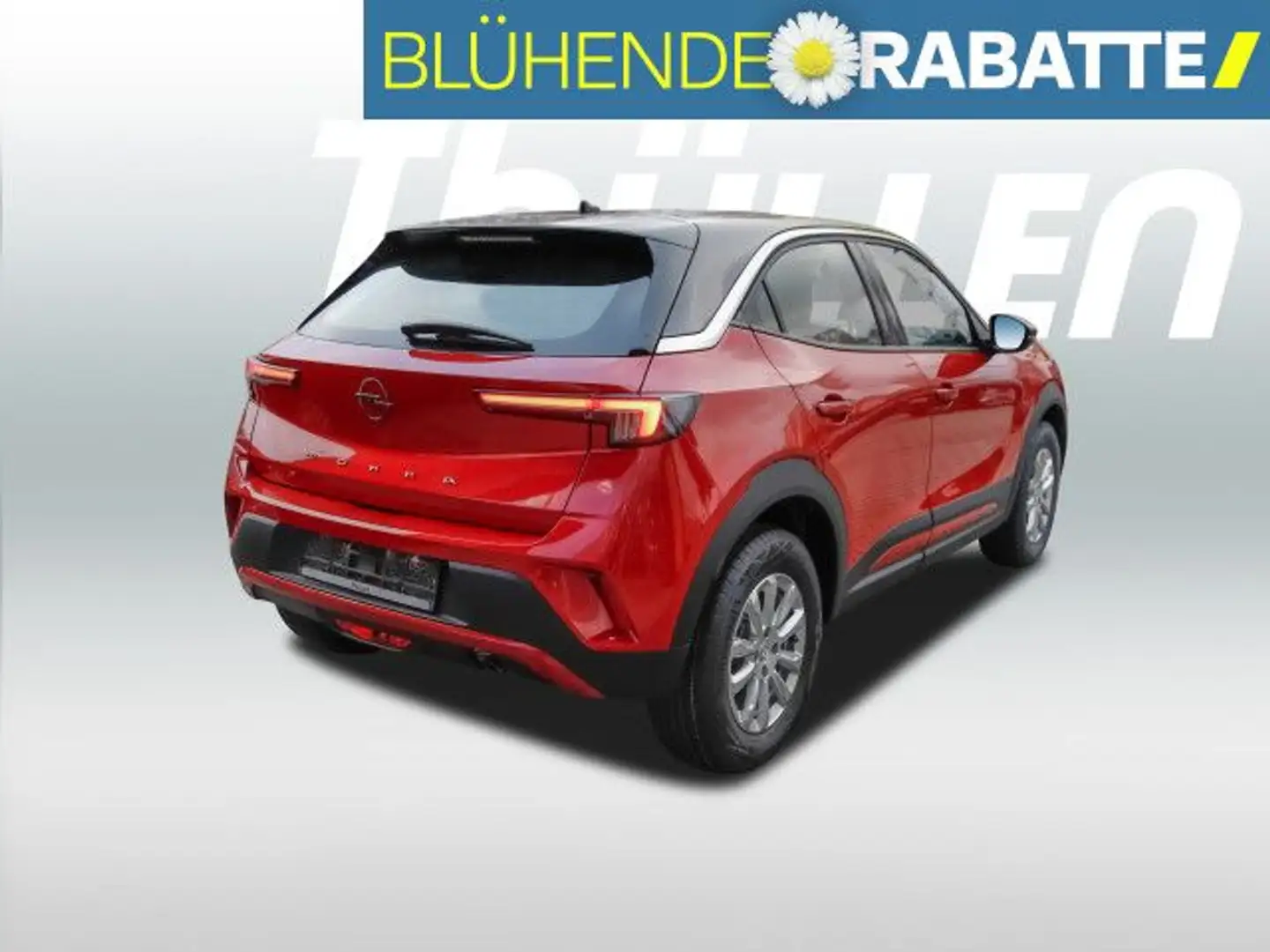 Opel Mokka ENJOY 1.2, Navi, Winterpaket WKR Bluetooth Rood - 2