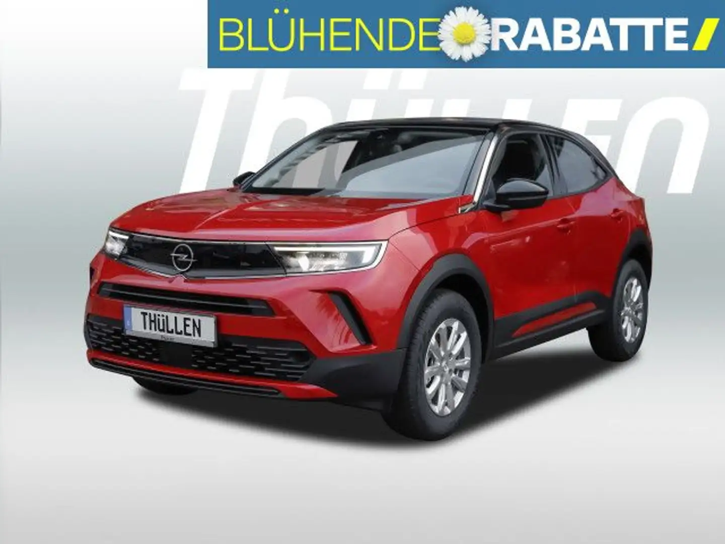 Opel Mokka ENJOY 1.2, Navi, Winterpaket WKR Bluetooth Rood - 1