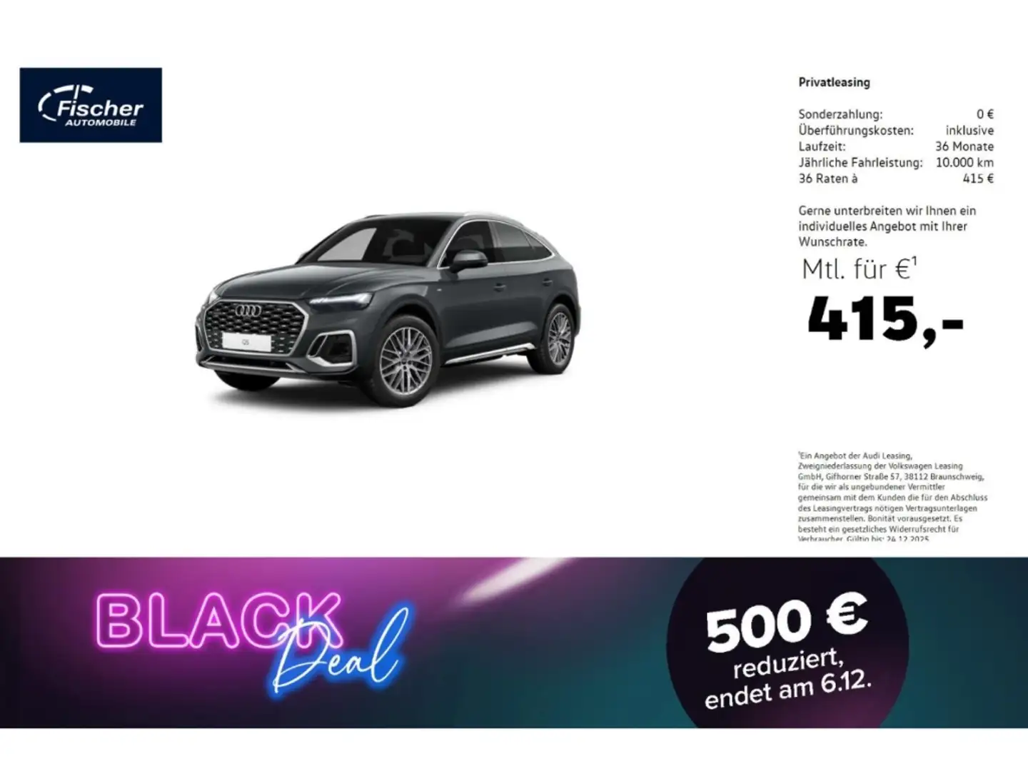 Audi Q5 Sportback 40 TFSI quattro S line Grau - 1