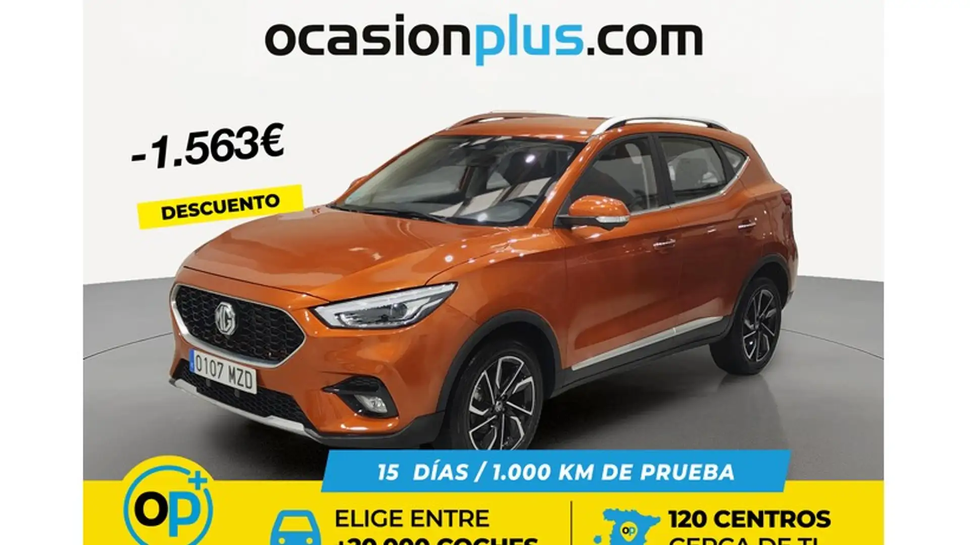MG ZS 1.5 VTi-Tech Luxury 78kW Orange - 1