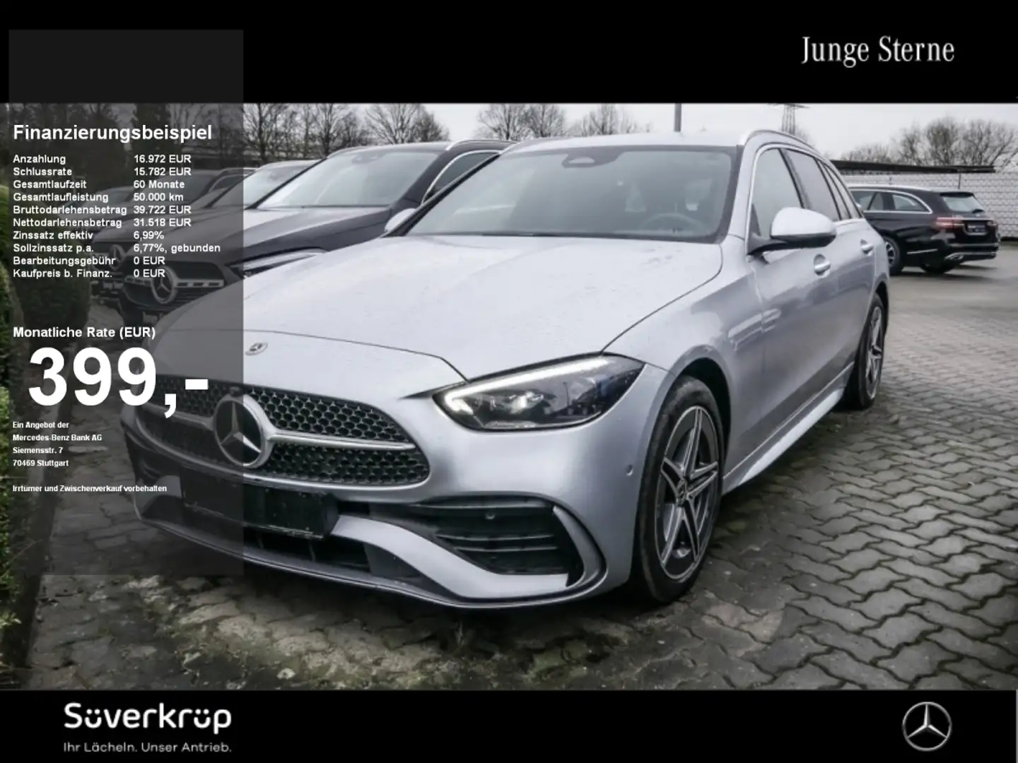 Mercedes-Benz C 300 e T // Argent - 1