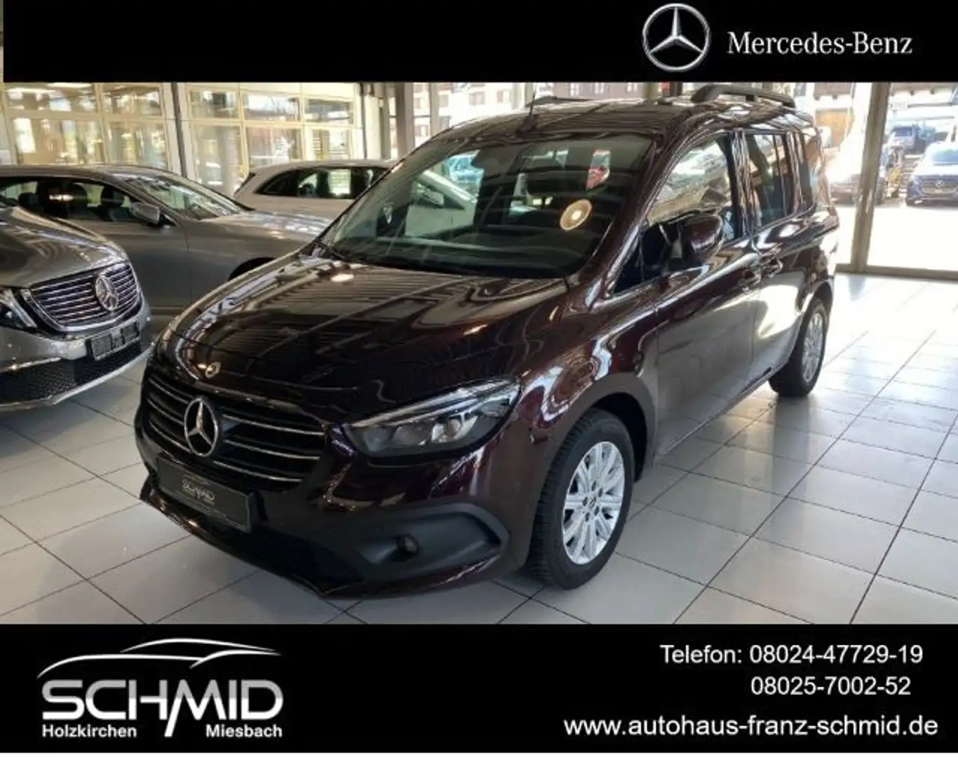 Mercedes-Benz T-Class T 180 d Progressive AHK RFK MBUX Keyless LED CHR Rot - 1