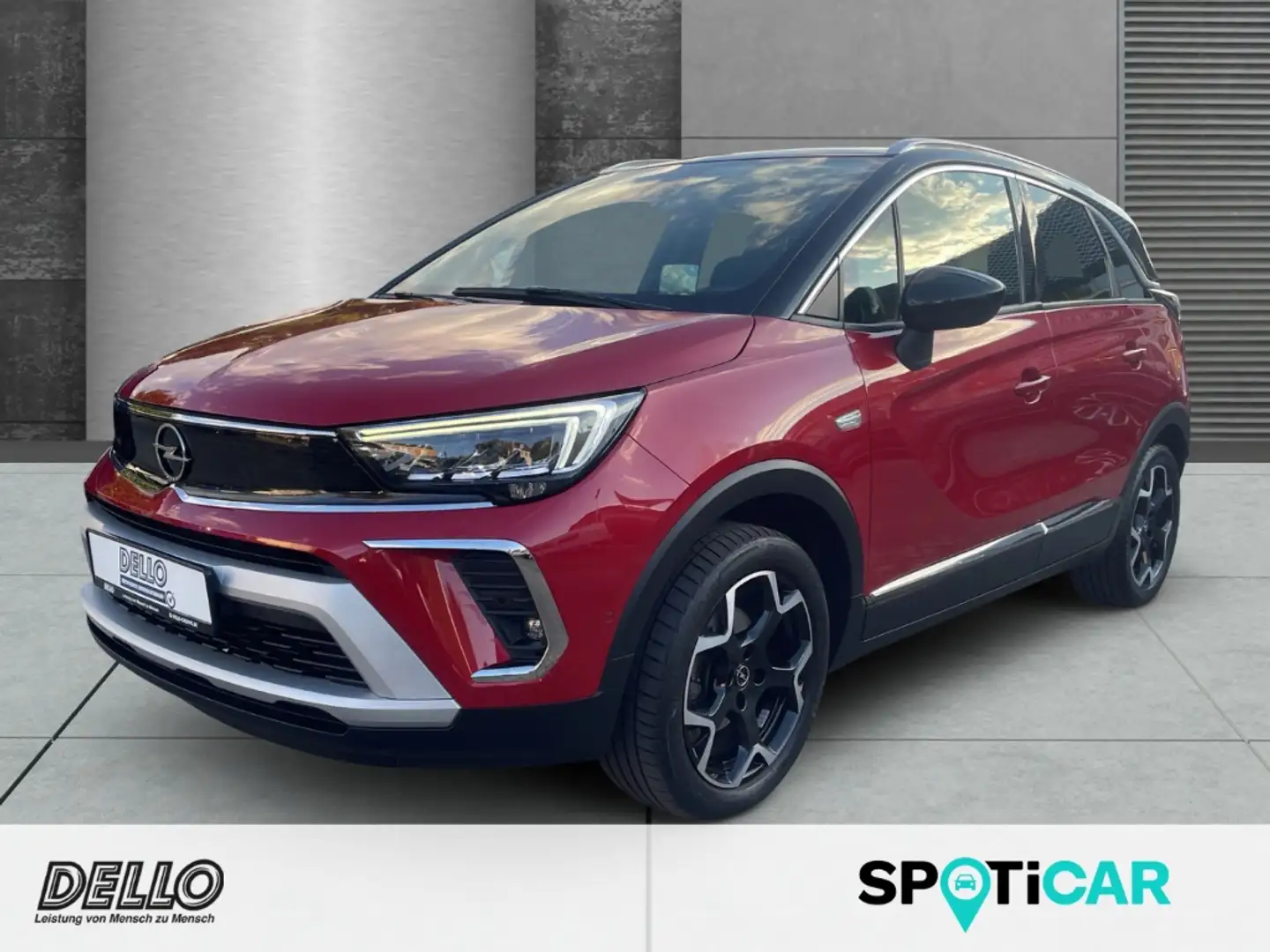 Opel Crossland Ultimate 1.5D 88kw AT Leder Ergonomiesitze HUD Nav Rojo - 1