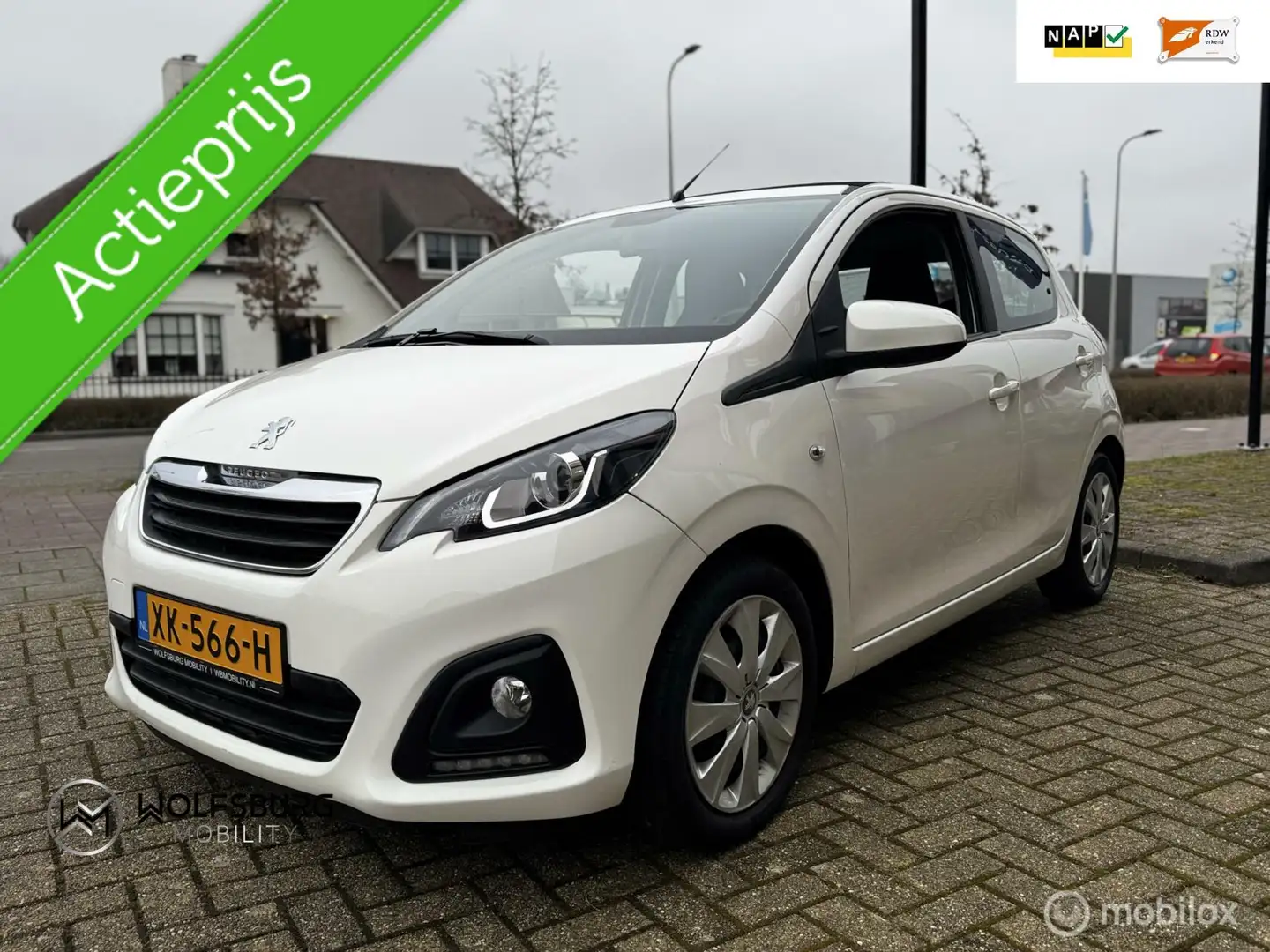 Peugeot 108 1.0 e-VTi Active TOP! | NAP | Lage Km | Org. NL Weiß - 1