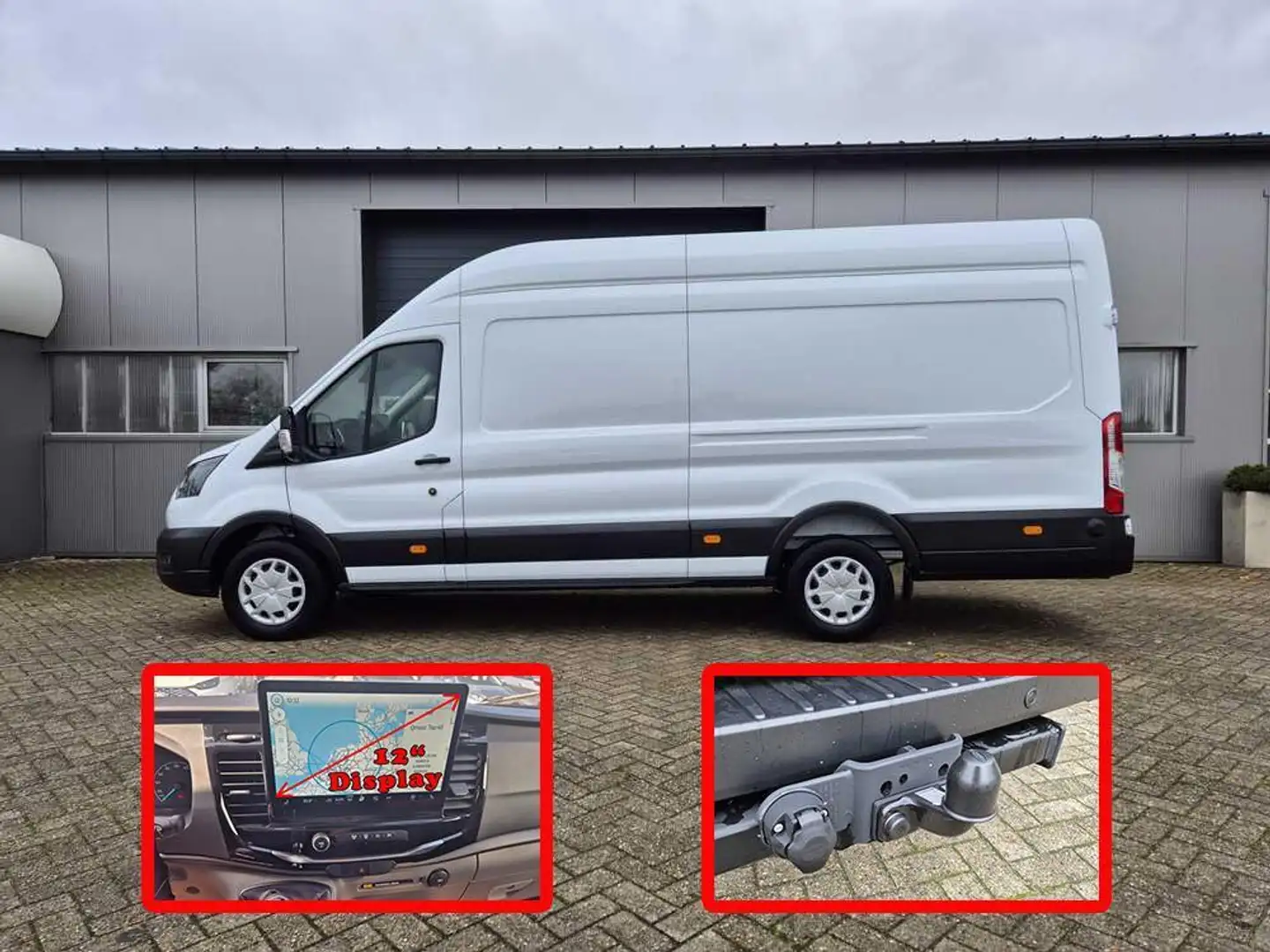 Ford Transit 350 L4H3 2.0 EcoBlue 130PS Trend Heckantrieb 3,... Blanco - 2