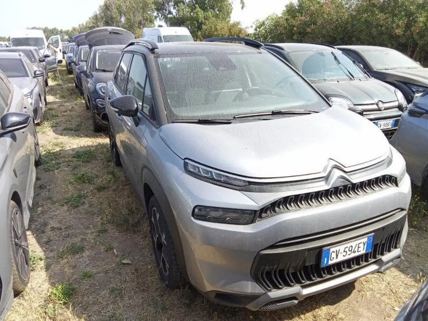 Citroen C3 Aircross C3 Aircross 1.2 110cv Max OK NEOPATENTATI Grigio - 2