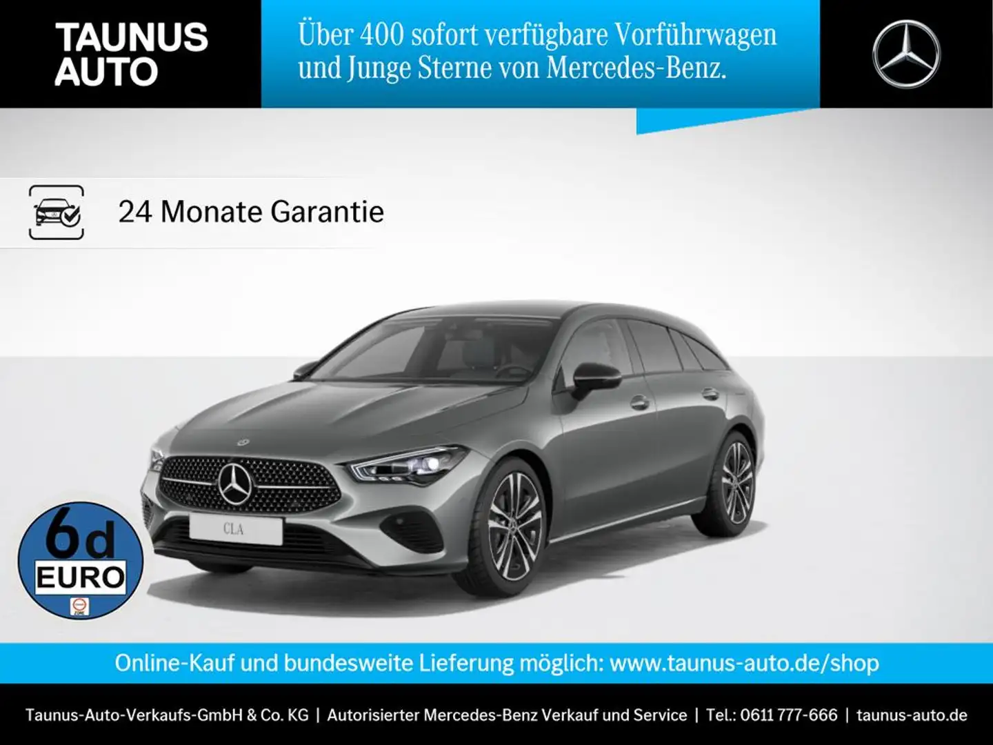 Mercedes-Benz CLA 180 PROGRESSIVE STANDH. AHK MULTIBEAM Grau - 1
