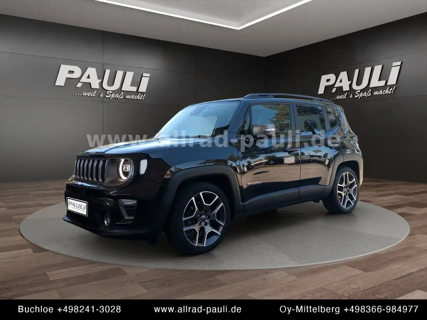 Jeep Renegade 1.3 T-GDI Limited Schwarz - 1