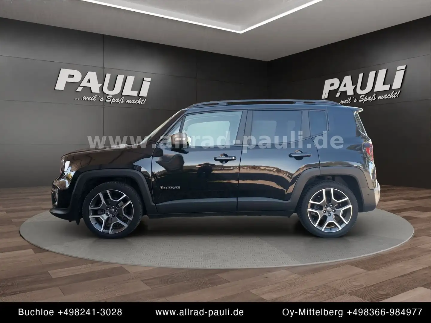 Jeep Renegade 1.3 T-GDI Limited Schwarz - 2