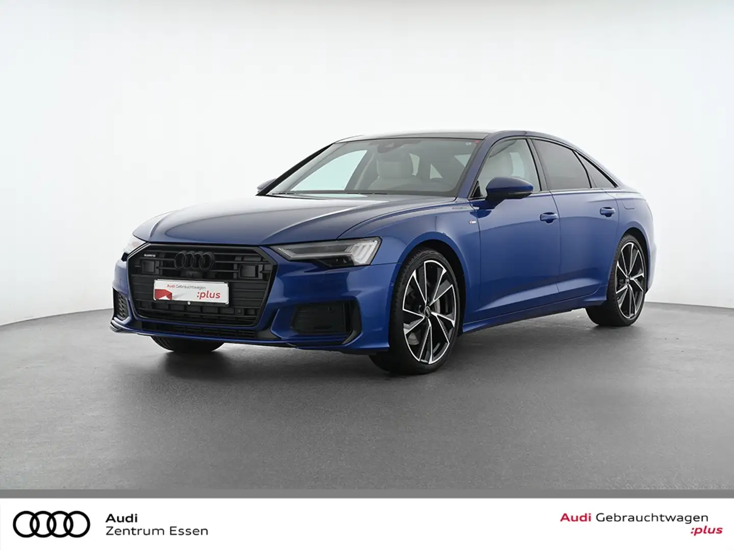 Audi A6 Lim. 50 TFSI e quattro S-LINE S-TRONIC HD LED PA Blau - 1