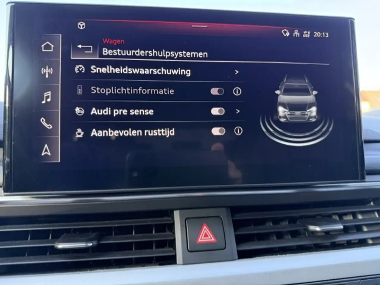 Audi A4 Avant 35 TFSI S tronic Black Edition Camera Cruise Led AppConnect Zetelverwarming 19'' velgen, миниатюра 15