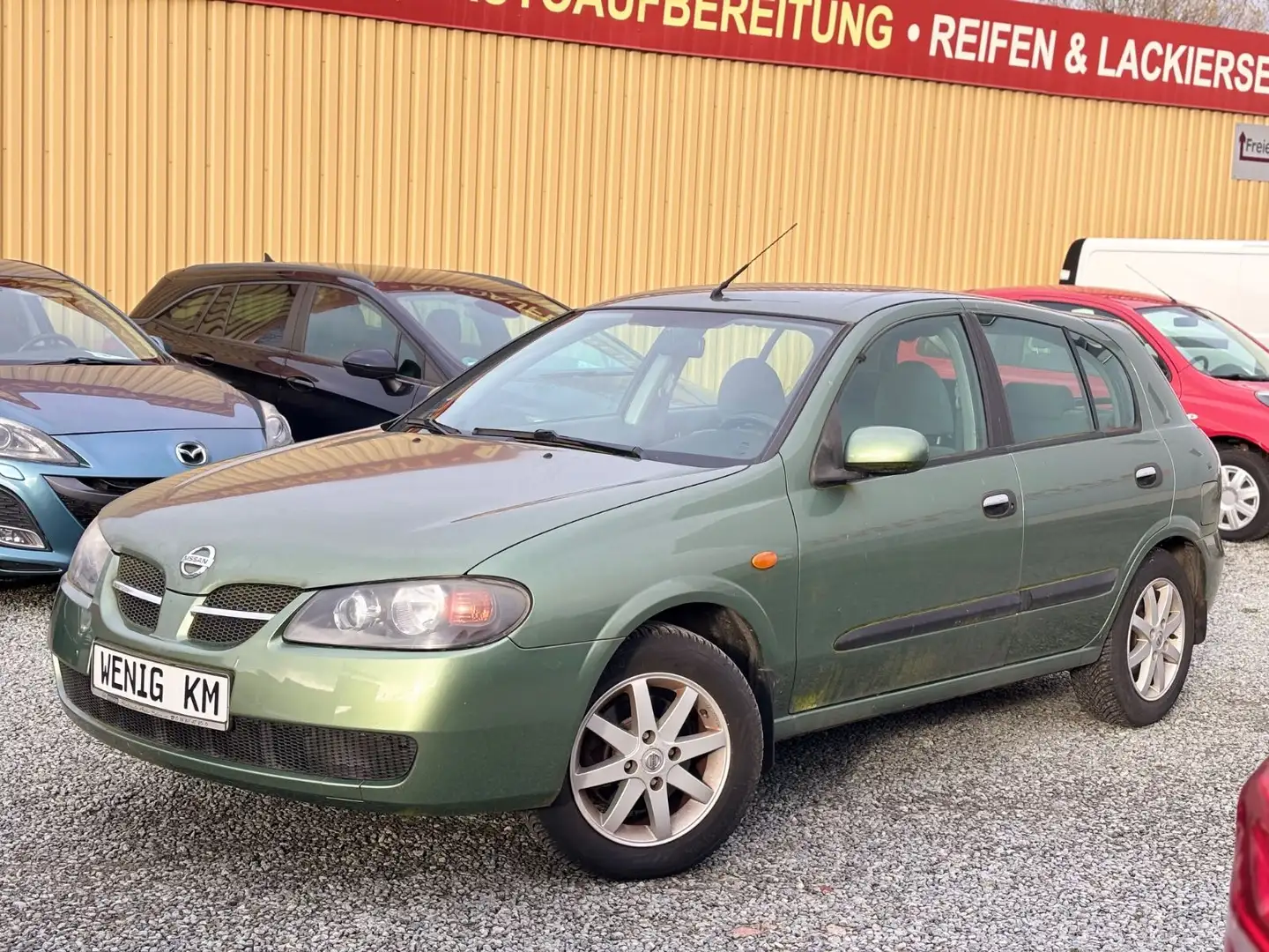 Nissan Almera 1.5 Klimaautom. 1-Nahd,ERST 78257km,TÜV Grün - 1