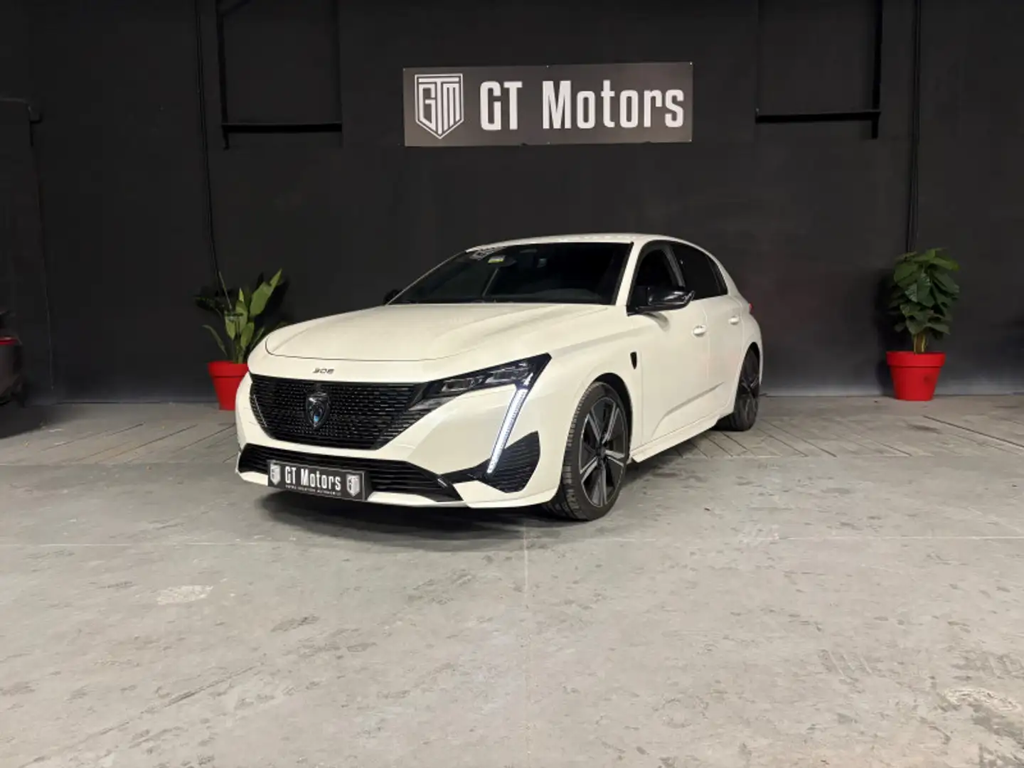 Peugeot 308 1.2 PURETECH 130CH S\u0026S GT EAT8 Blanc - 1