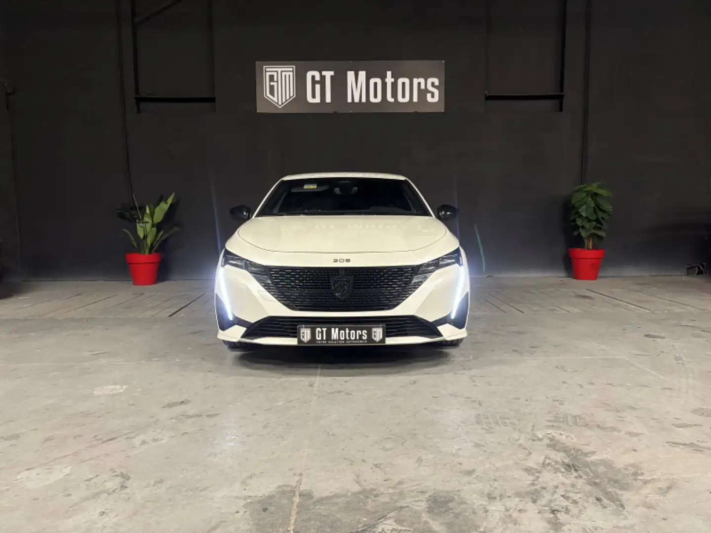 Peugeot 308 1.2 PURETECH 130CH S\u0026S GT EAT8 Blanc - 2
