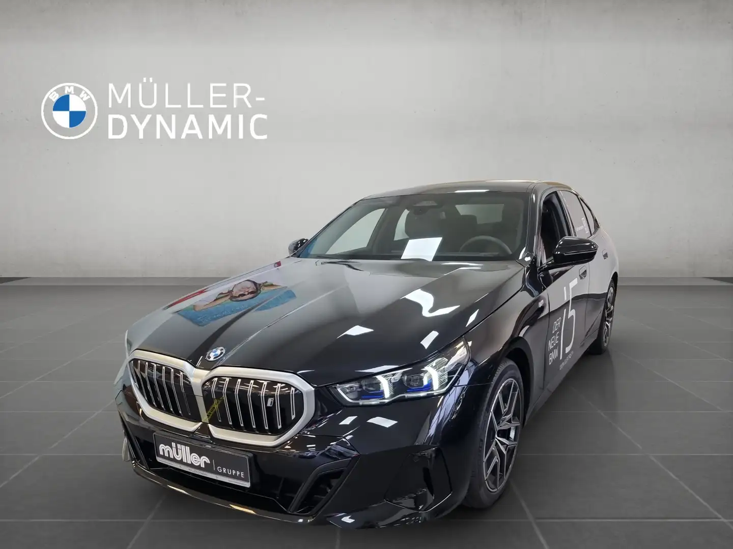 BMW i5 eDrive40 LIMOUSINE M SPORT LED KOMFORTZUG PARKING Schwarz - 1