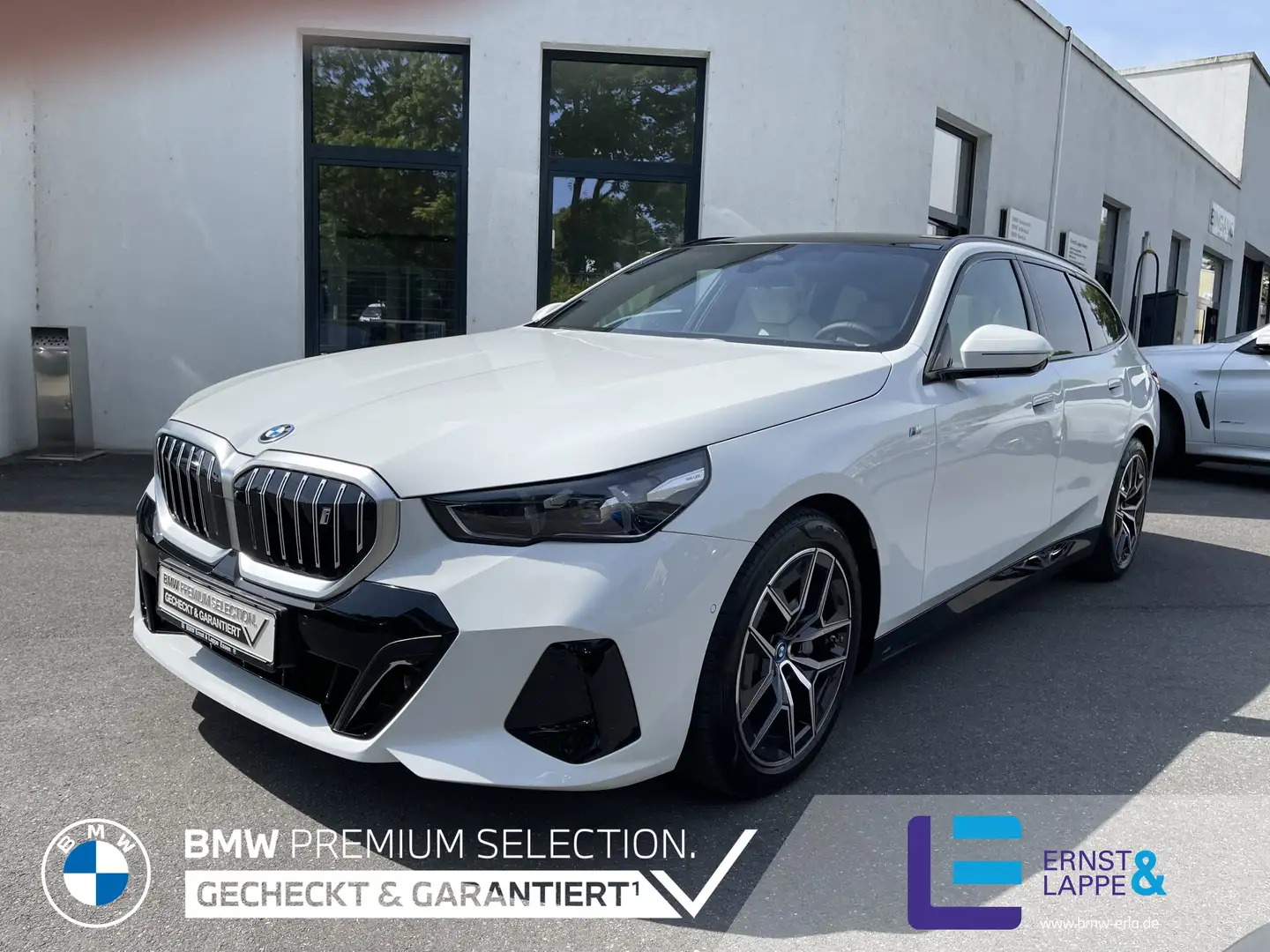 BMW i5 eDrive40 M Sport || Pano el.Sitze 360°Kamera Білий - 1