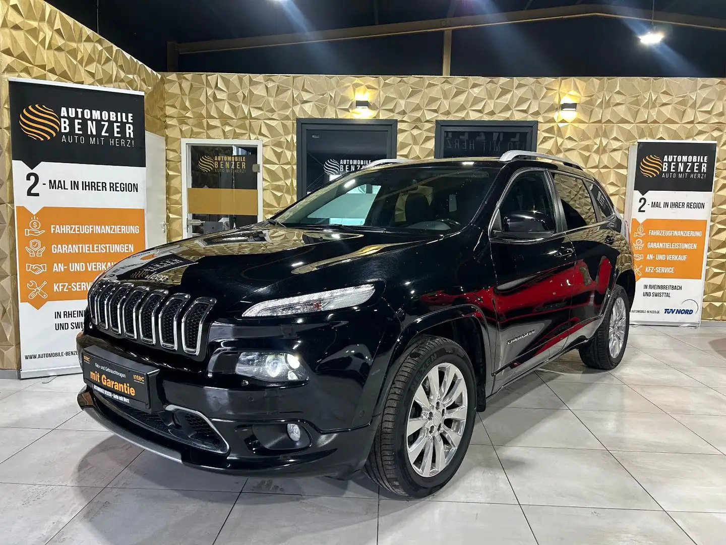 Jeep Cherokee M-Jet Overland 4WD/BI-XENON/PANO/MEMORY Schwarz - 2