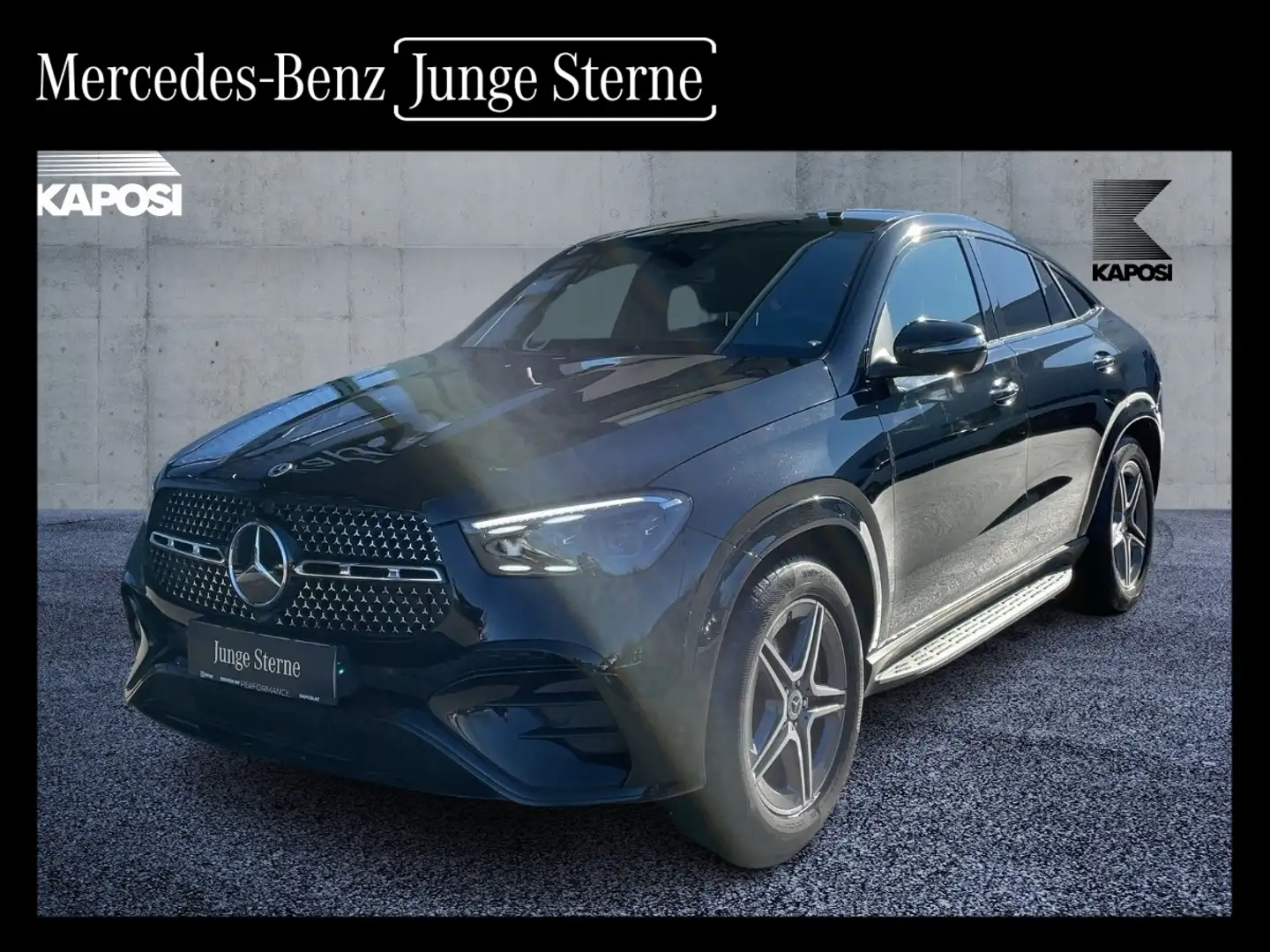 Mercedes-Benz GLE 450 d 4MATIC Coupé AMG Night FAP LM ACC  MBUX Zwart - 1