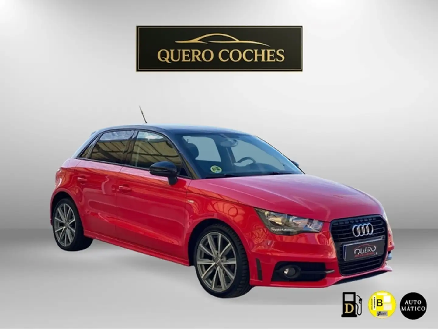 Audi A1 Sportback 1.6TDI Adrenalin2 S-Tronic Rot - 2