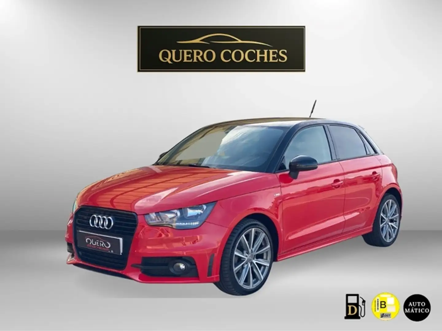 Audi A1 Sportback 1.6TDI Adrenalin2 S-Tronic Rot - 1