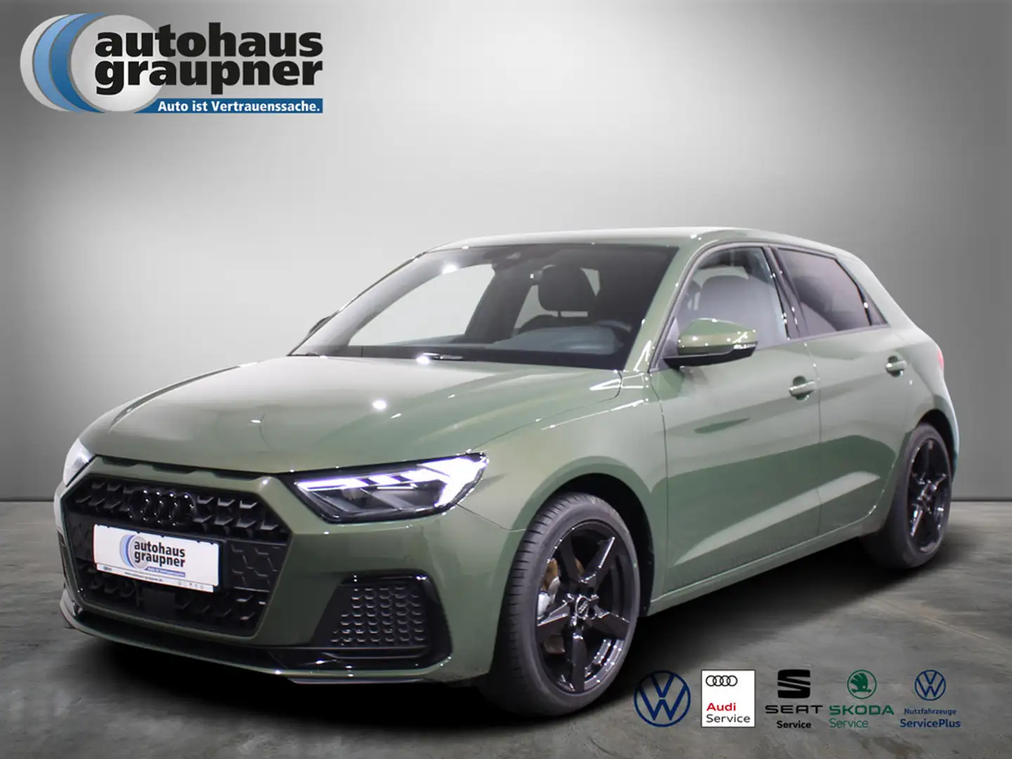 Audi A1 Sportback 30 TFSI advanced PDC SHZ LED zelena - 1