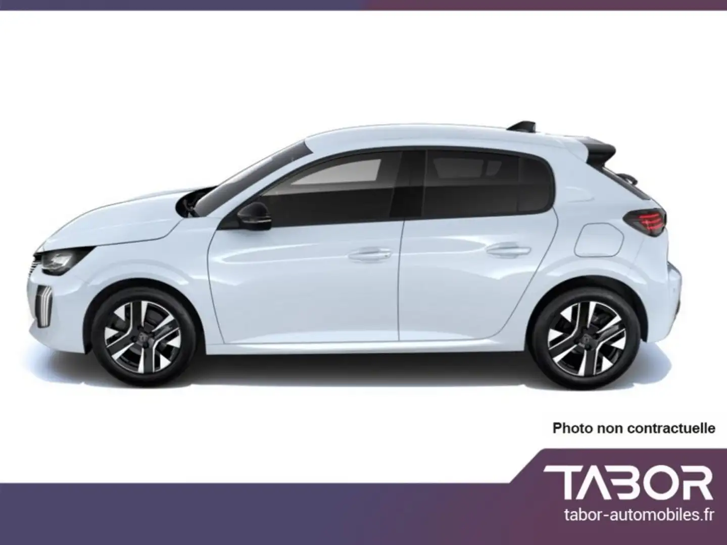 Peugeot 208 MHEV 110 DSC6 Allure LED Radars GPS Blanc - 2