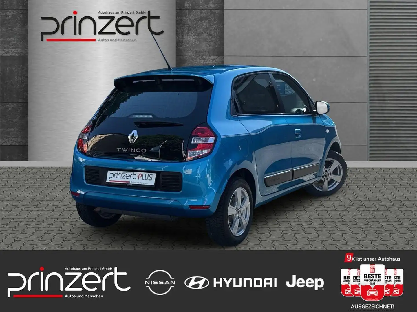 Renault Twingo 1.0 SCe 70 "Intens" Sitz-Paket*8-Fach*Klima Blau - 2
