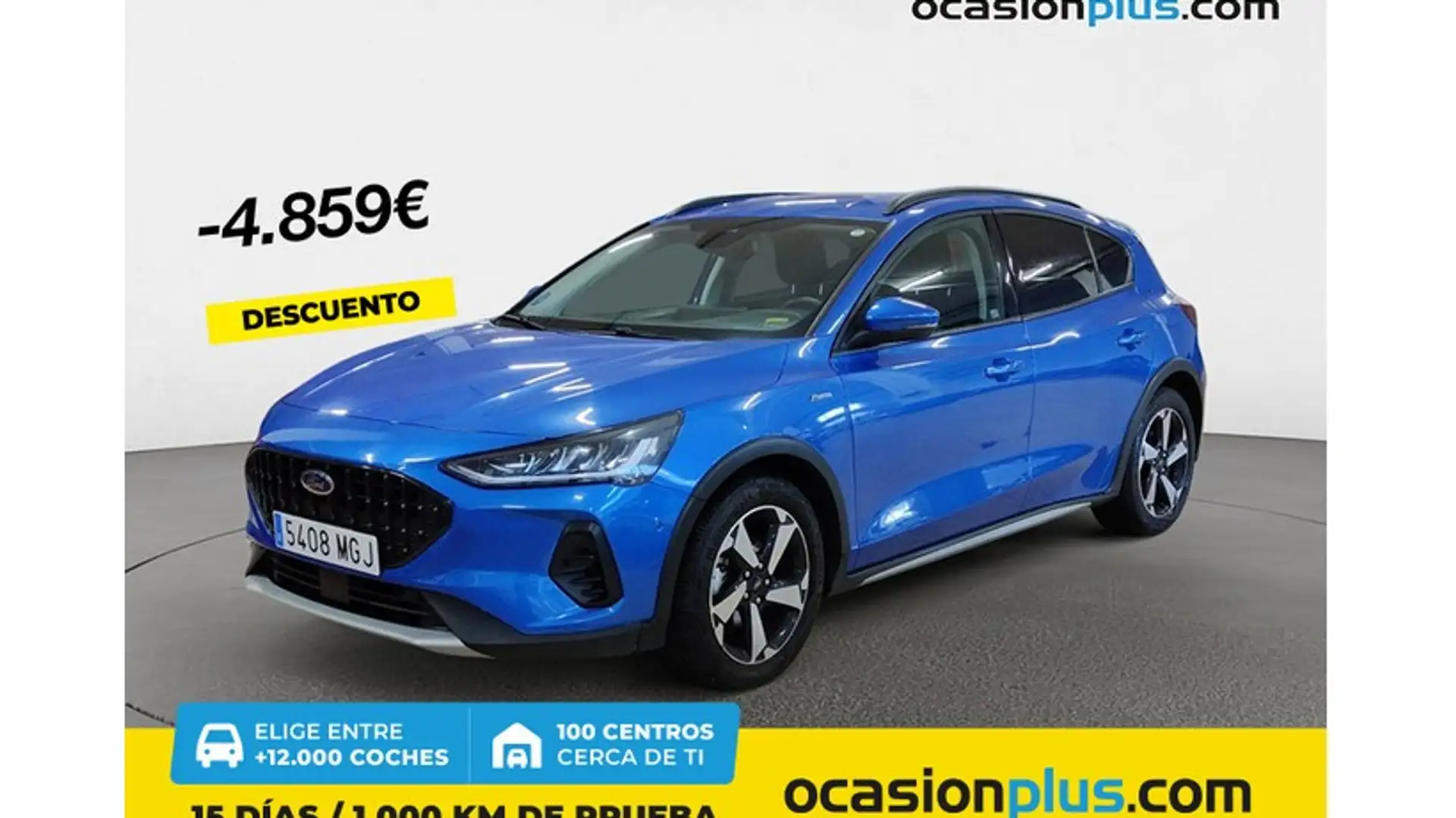 Ford Focus 1.0 Ecoboost MHEV Active 155 Azul - 1