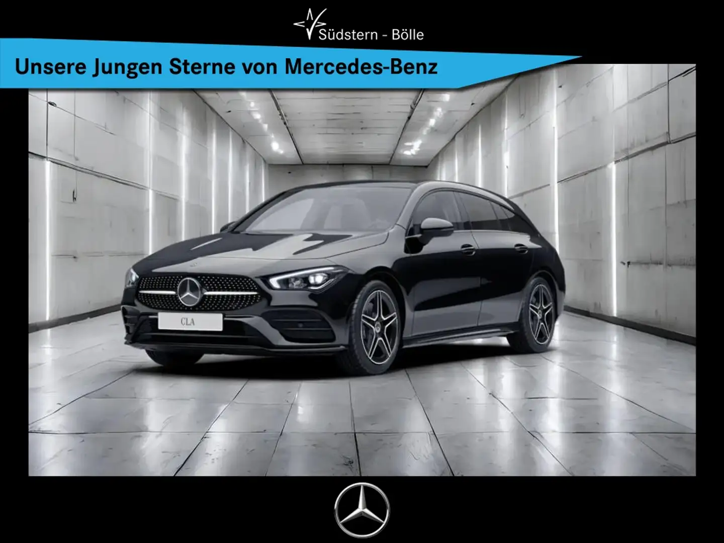 Mercedes-Benz CLA 250 4M SB AMG+NIGHT+PANO-DACH+DISTRONIC+KAMERA Noir - 1