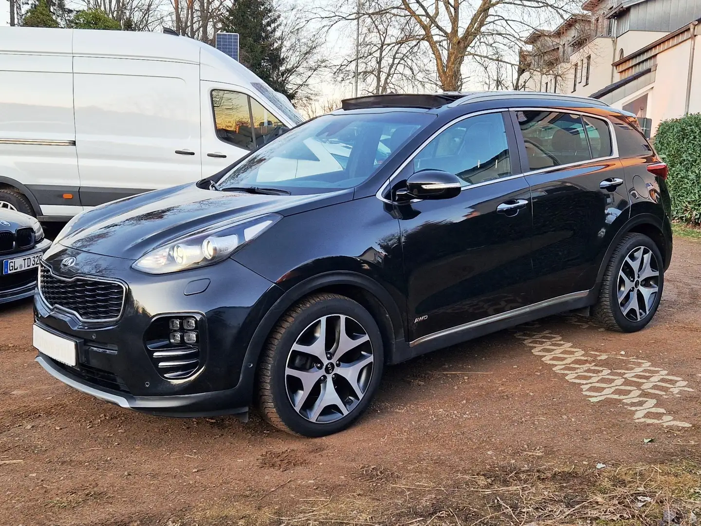 Kia Sportage GT-Line 4WD/Panoramadach/Spurhalte/Totwinkel/Kamer Noir - 1