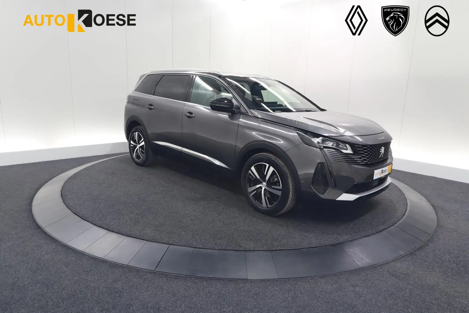 Peugeot 5008 PureTech 130 GT | Camera | Adaptieve Cruise Contro Grijs - 1