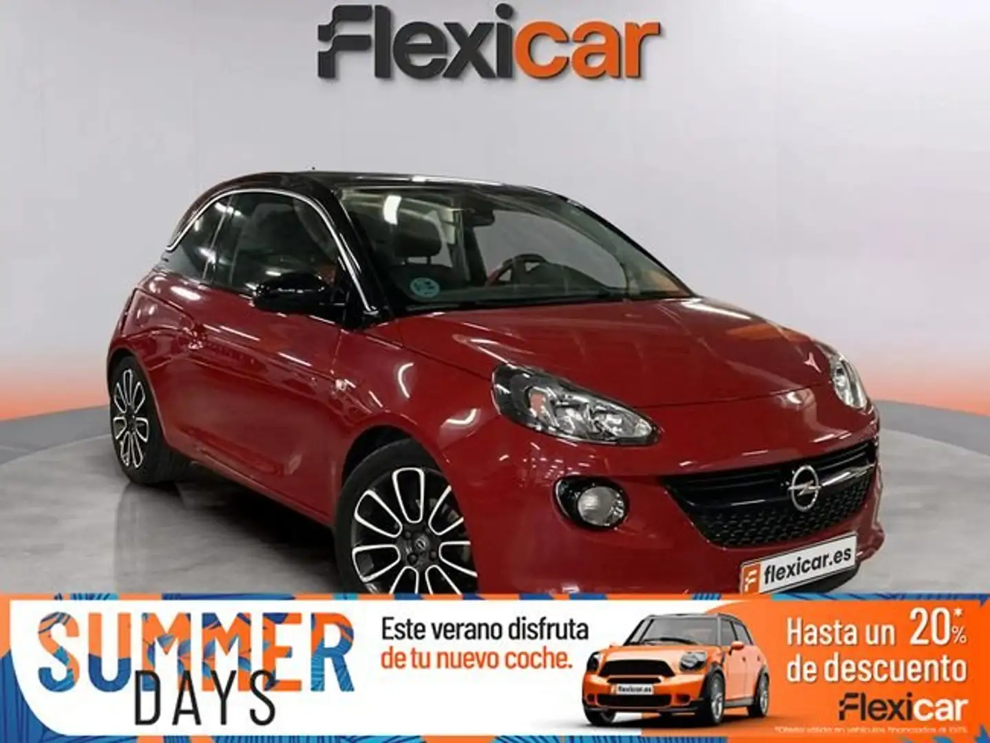 Opel Adam 1.0 XFT S&S Slam Rouge - 1