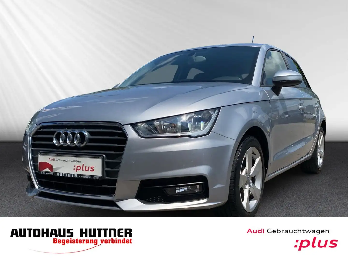 Audi A1 Sportback 1.4 TFSI sport 6-Gang Temp. Navi Silber - 1