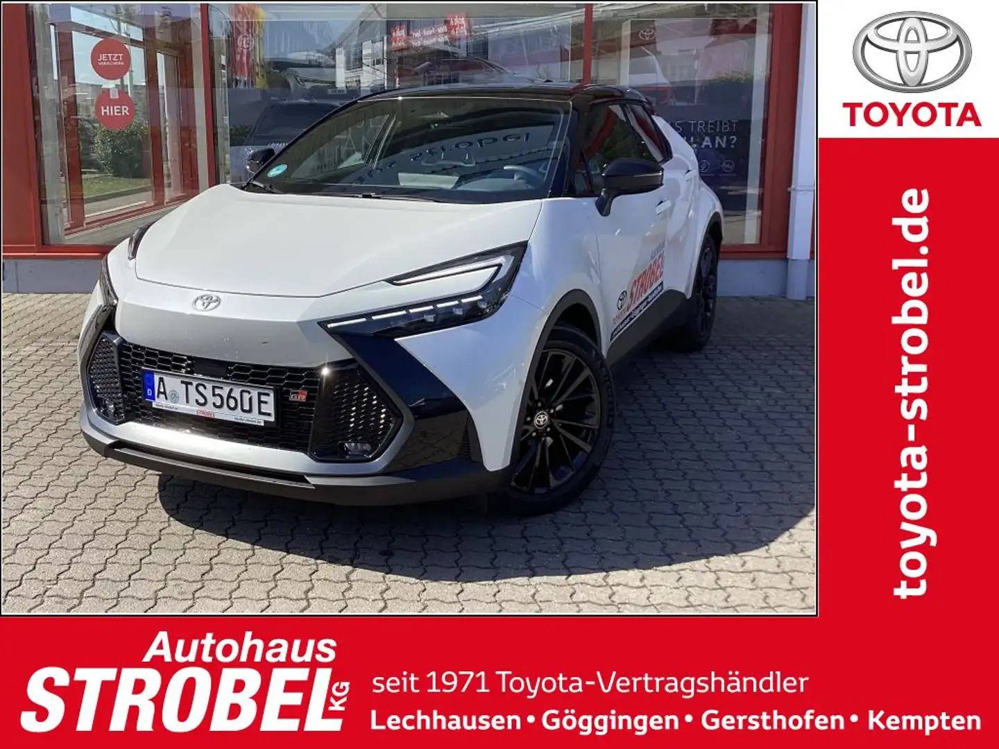 Toyota C-HR 2.0 Plug-in-Hybrid GR SPORT Blanc - 1