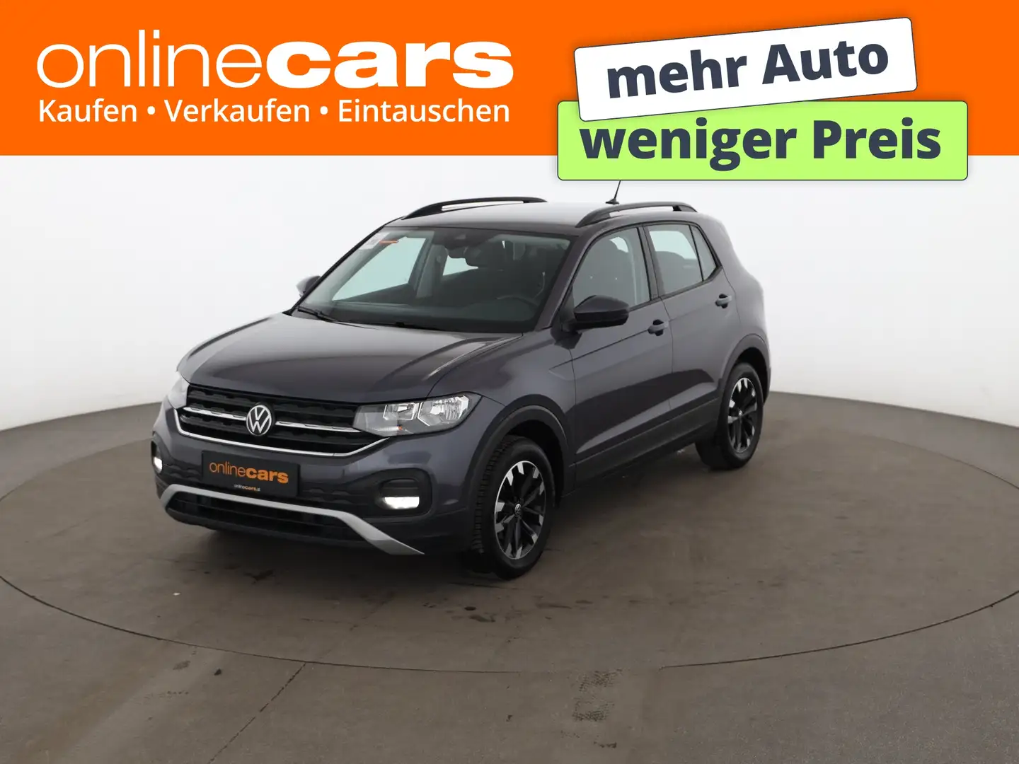 Volkswagen T-Cross 1.0 TSI Life RADAR NAVI R-CAM ASSIST TEMP Grau - 1