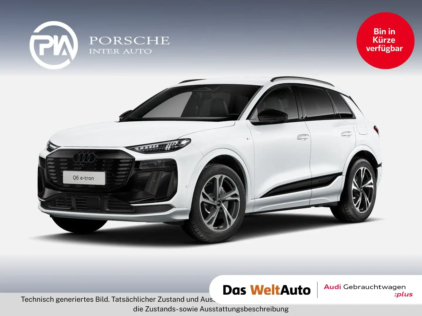 Audi Q6 e-tron e-tron quattro Weiß - 1