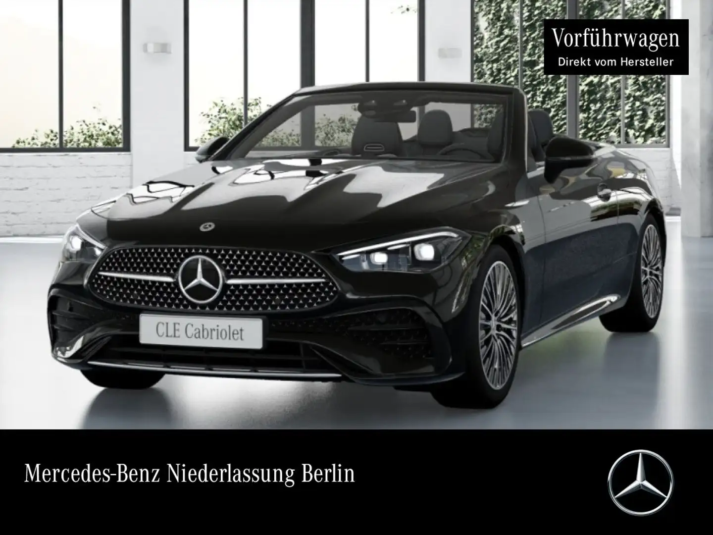 Mercedes-Benz CLE 200 AMG+AHK+BURMESTER+KAMERA+KEYLESS+9G Schwarz - 1