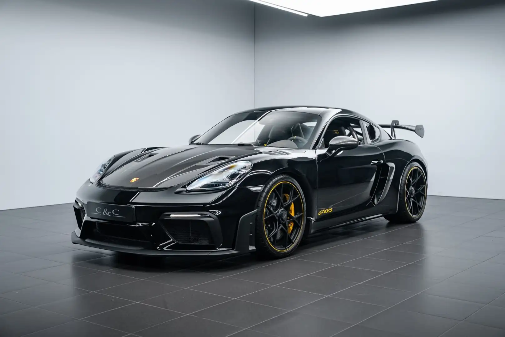 Porsche Cayman 718 Cayman GT4 RS WEISSACH/PCCB/LIFT/CARBON Schwarz - 1